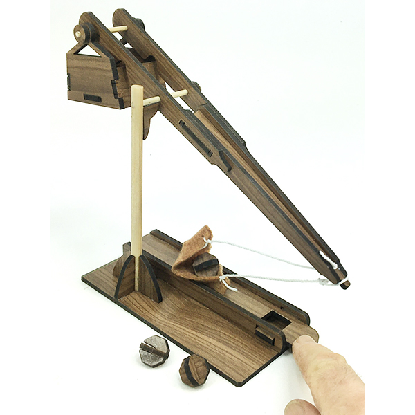 Mini Da Vinci Trebuchet - Afbeelding 3