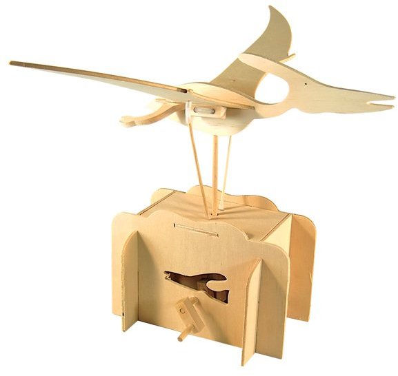 Houten Pteranodon Bouwpakket - Afbeelding 3